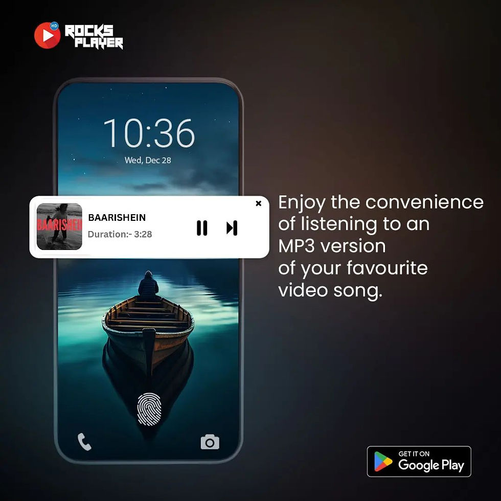 Enjoy the Convenience of MP3 from Your Favorite Video Songs with ASD Rocks Video Player