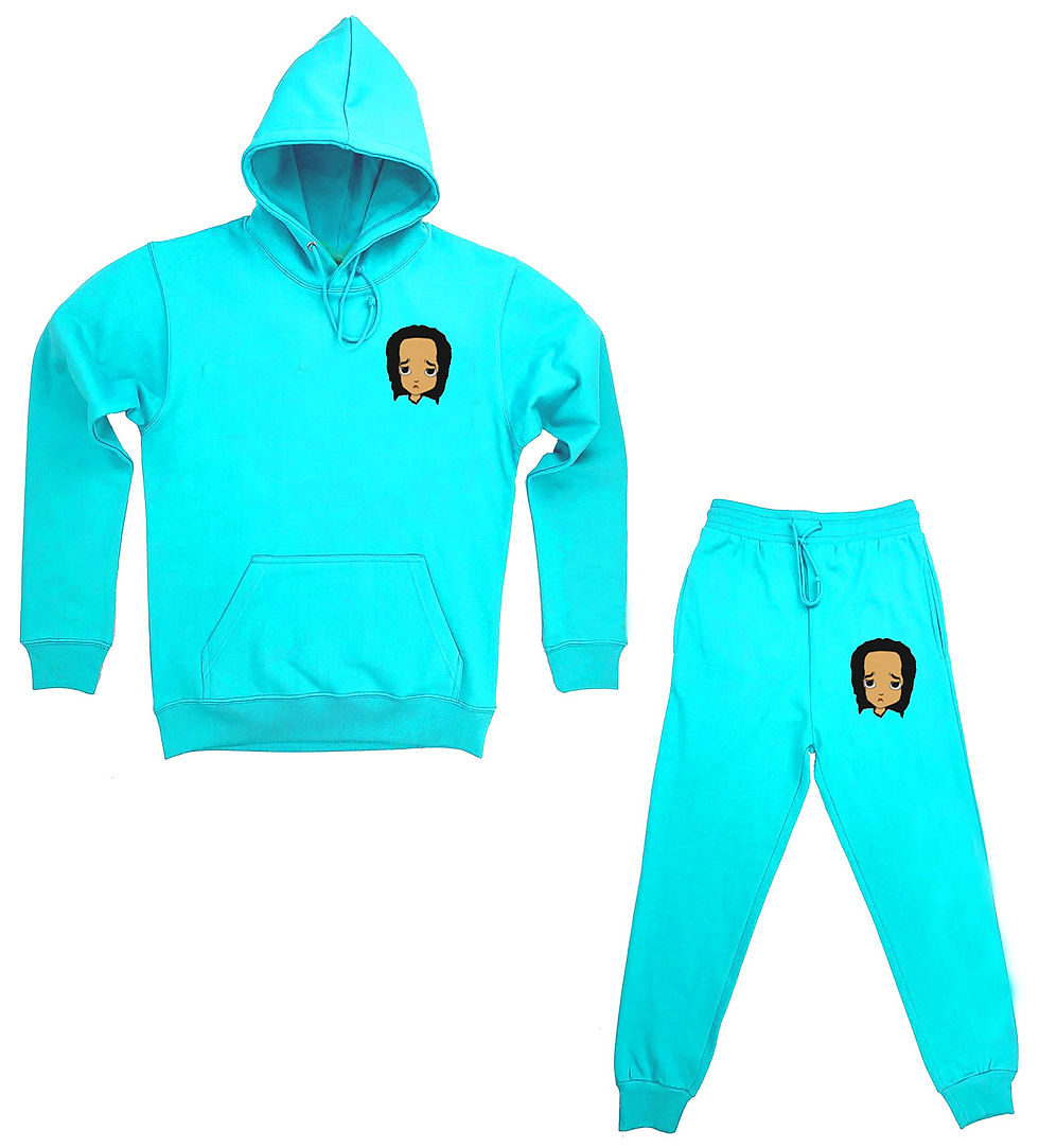 Thumbnail: Ice Blue Teal Sweatsuit