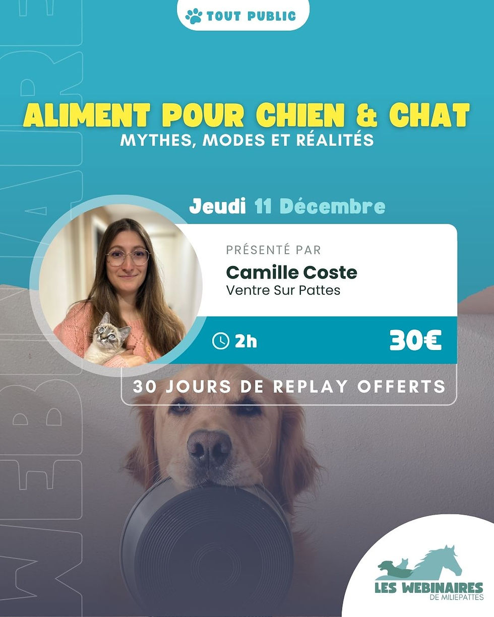 Aliment pour chien & chat : mythes, modes et réalités