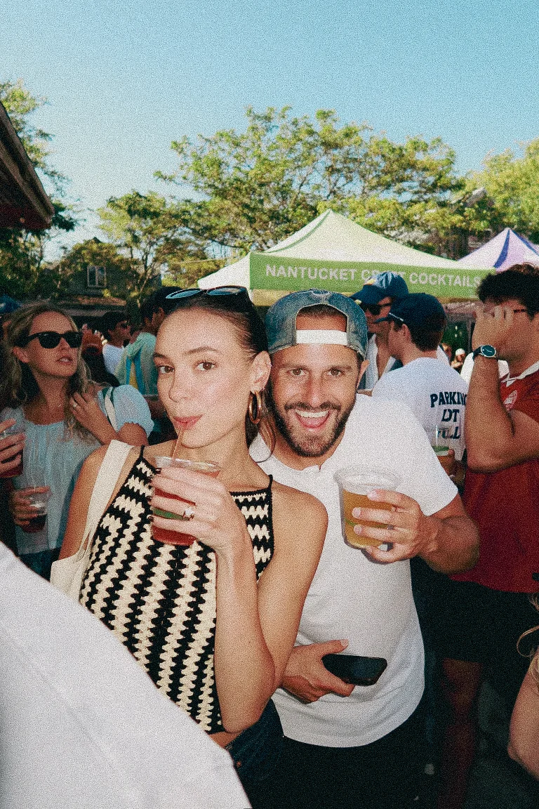 Nantucket vibes with my cousin, Lexi at Cisco Brewers.