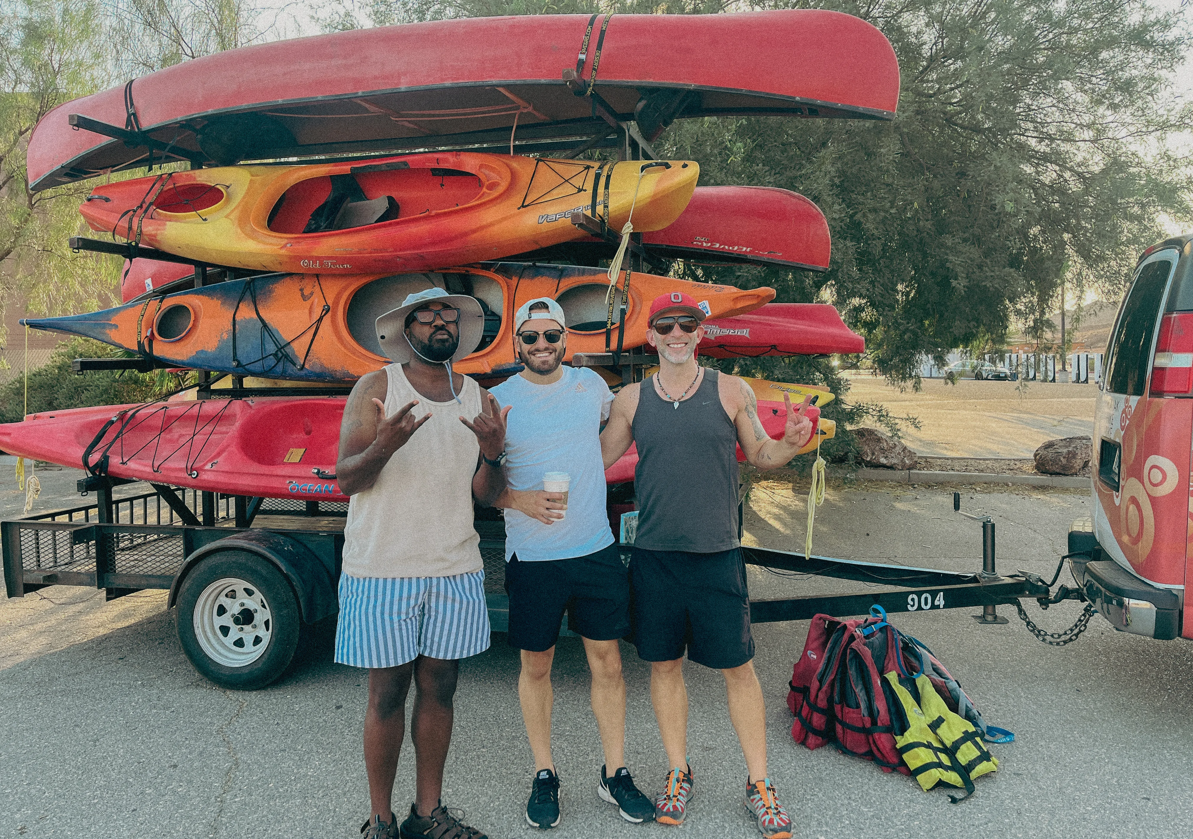 Black Rock Canyon kayak trip with my buddies Andy and Rob