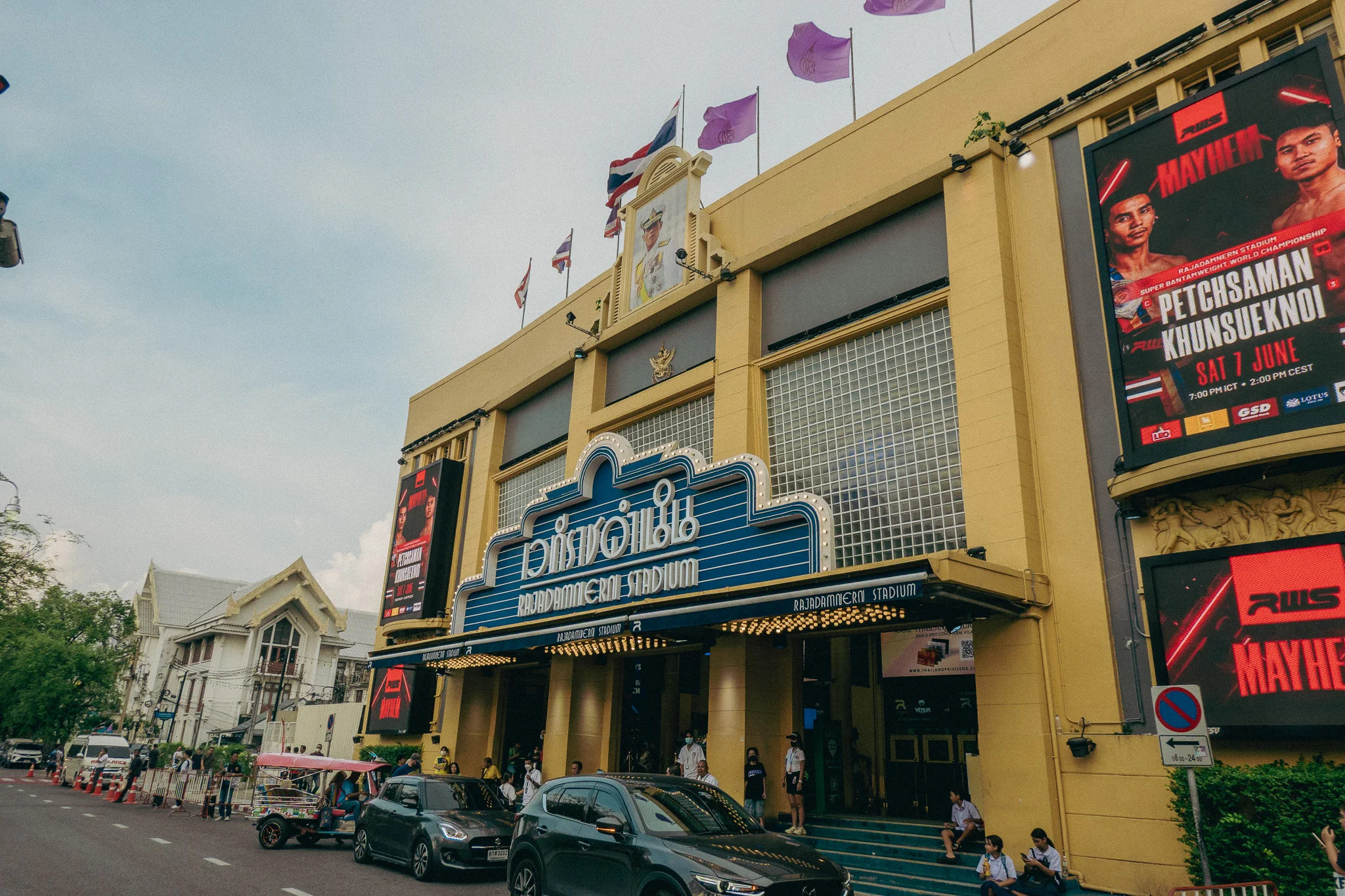 Muay Thai fight stadium