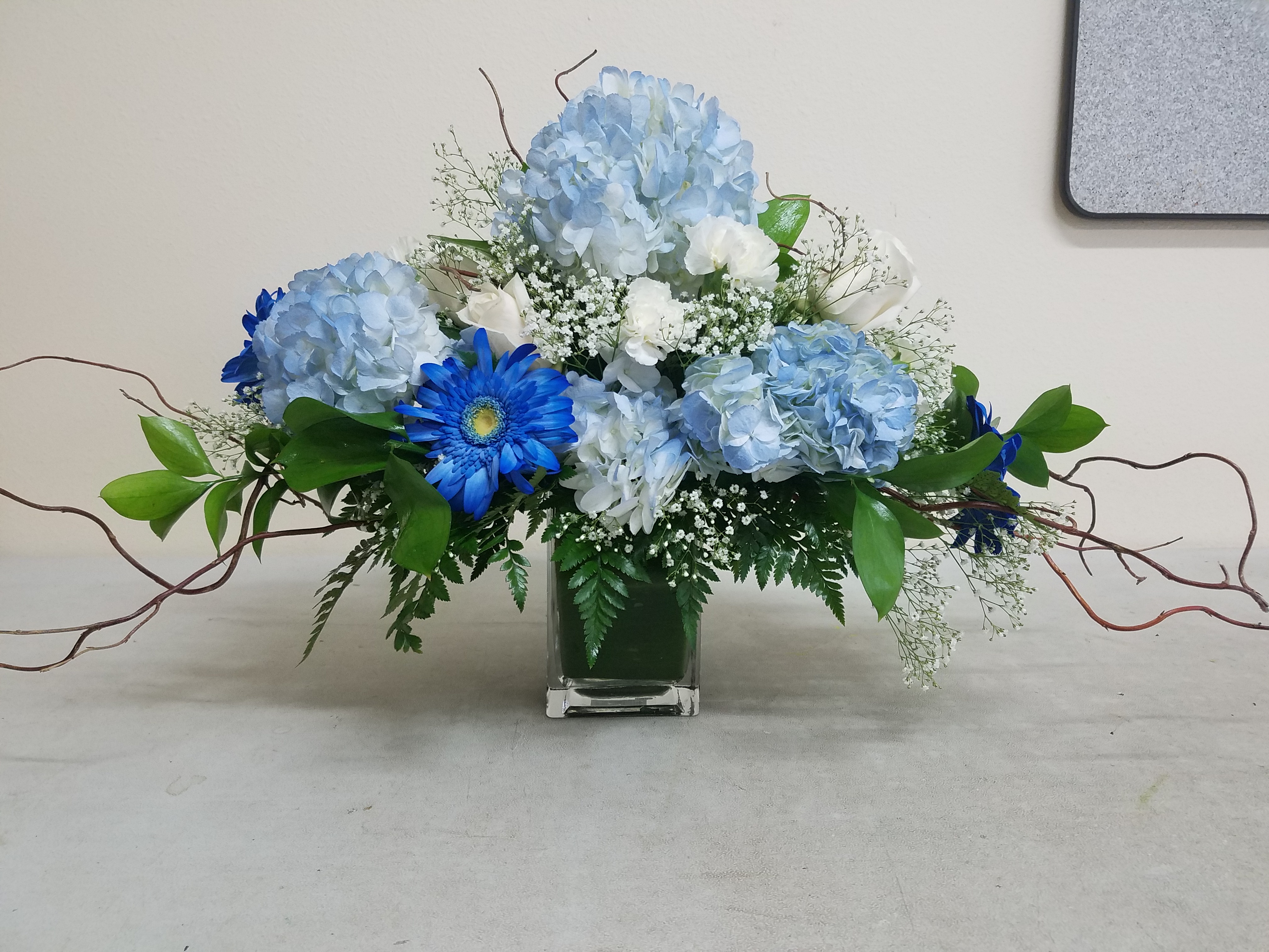 Blue Tablescape
