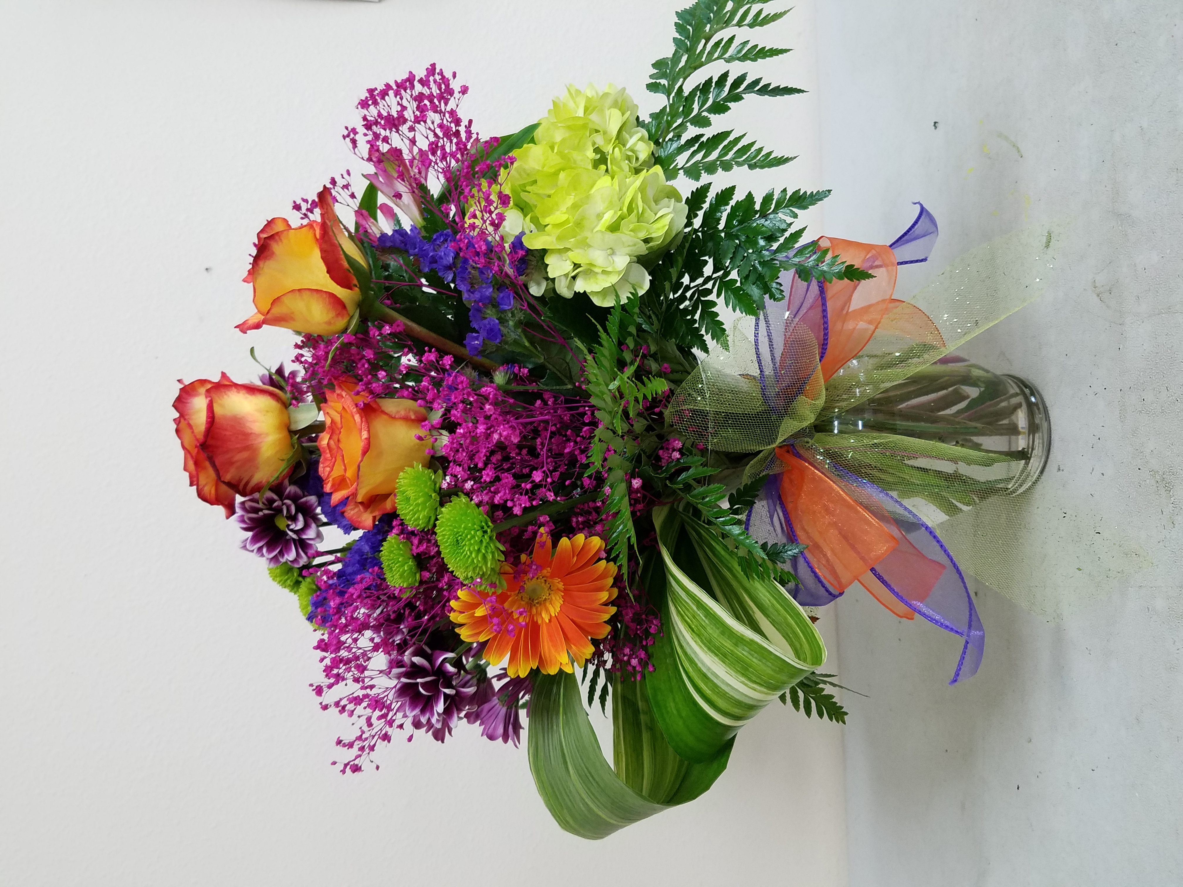 Tropical Rainbow Arrangement