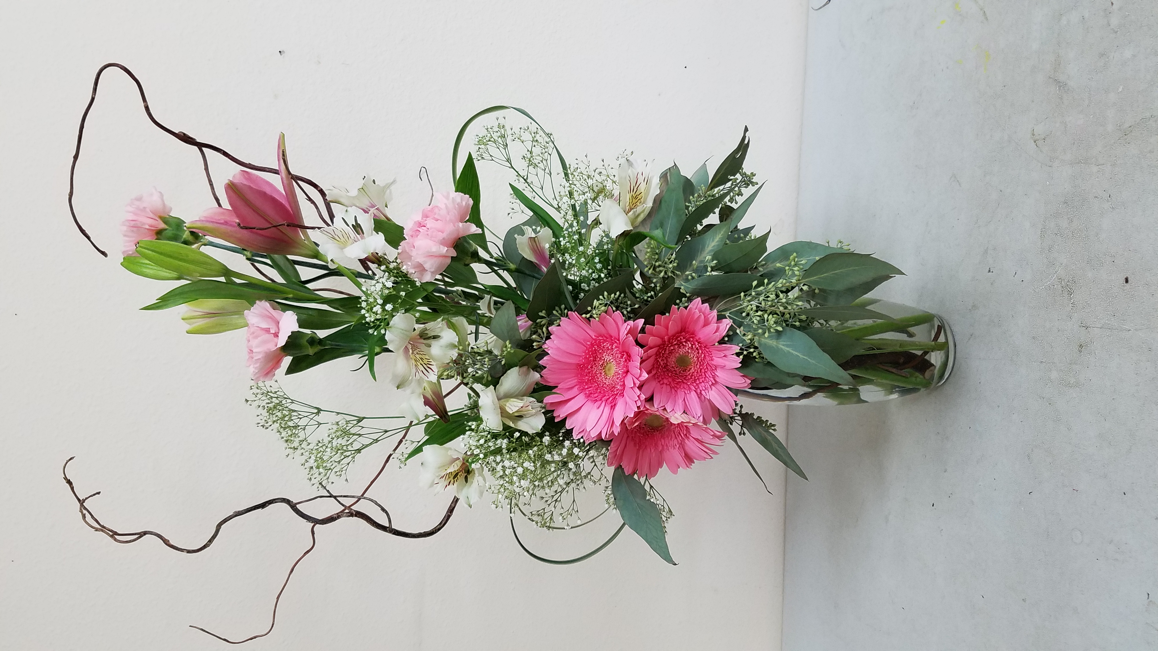 Tall Pink Arrangement