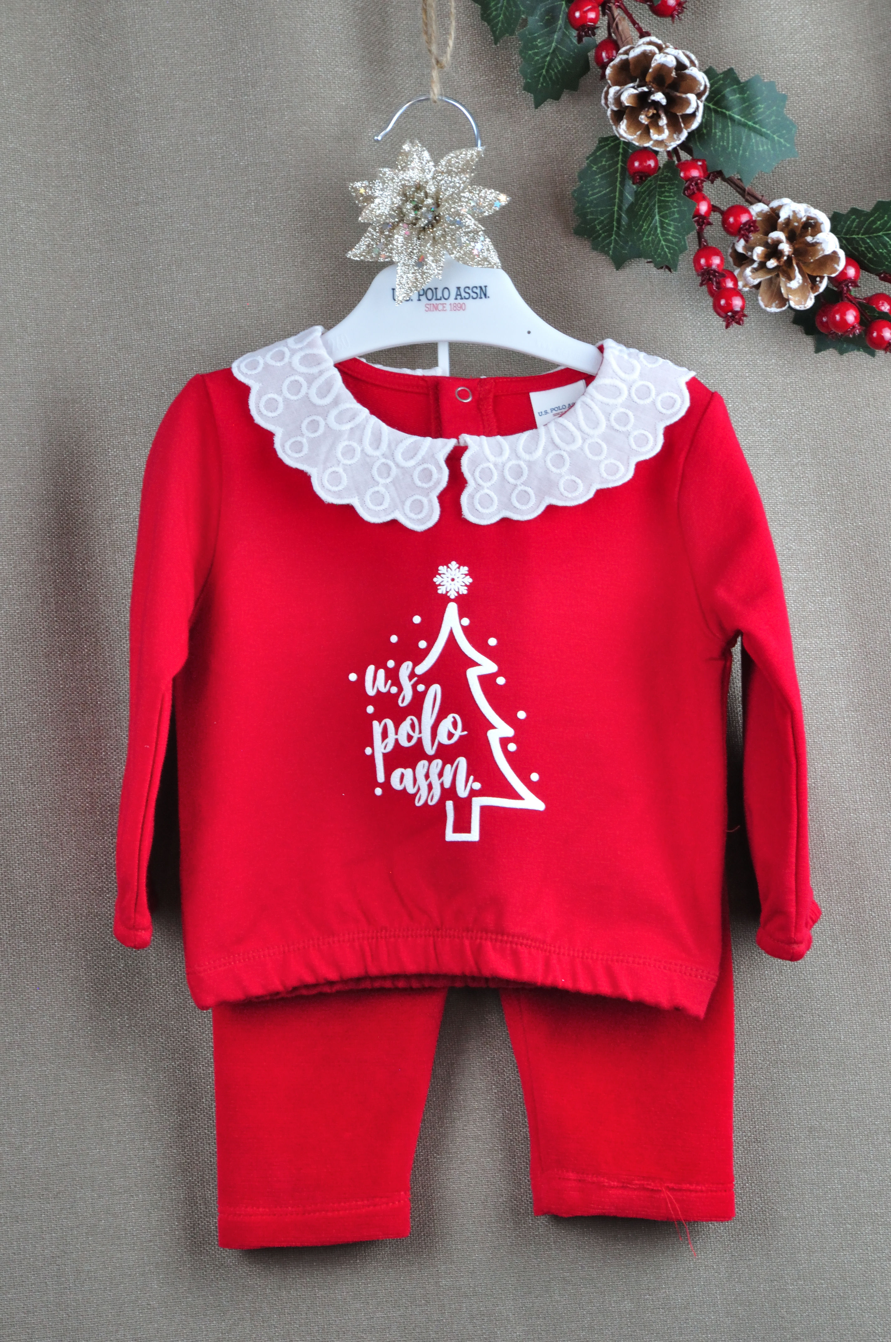 Polo Kırmızı 2'li Takım