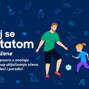 Pogledajte prvi onlajn panel u okviru projekta „Igraj se sa tatom!“