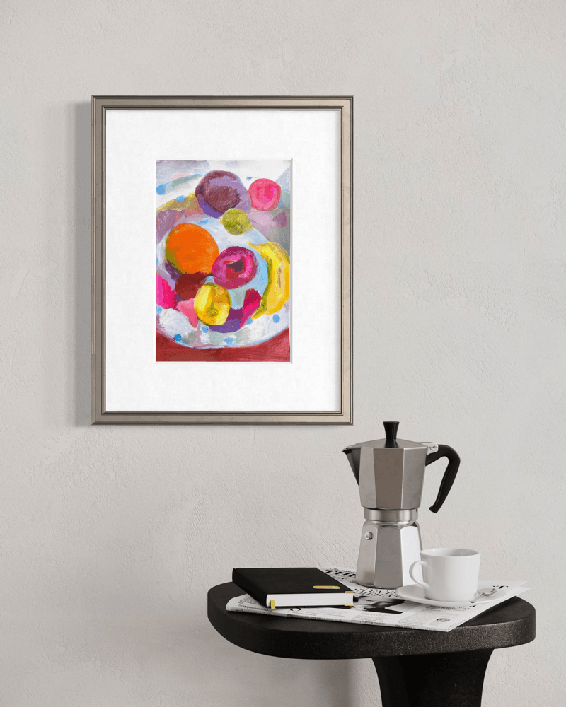 Miniature : Fruits dans une assiette