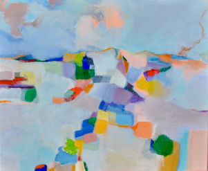 Astrid Link  artiste peintre paysage dans nos campagnes 
