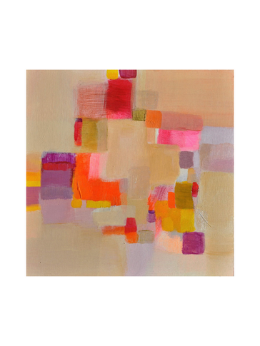 Astrid Link peinture abstraite codes de lumière