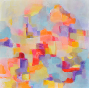 Astrid Link Peinture abstraite 
contemplation 