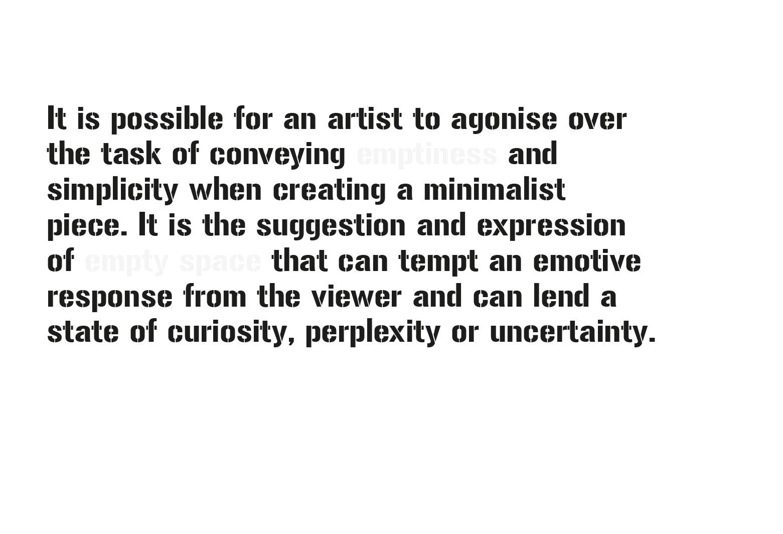 The Agonisation of Nothingness - Giclee Print