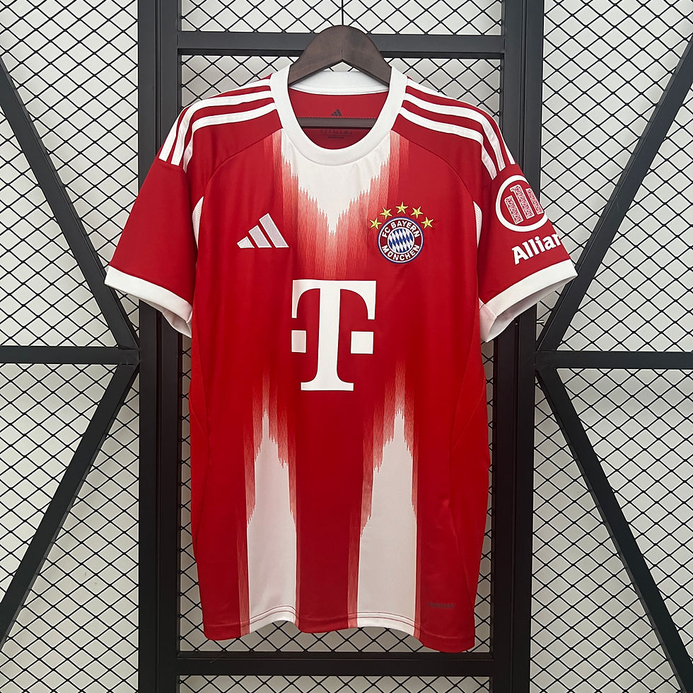 25/26 Bayern Munich Home -  Versão Torcedor