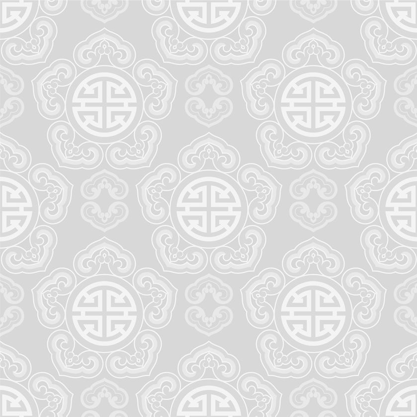 Traditional Mongolian pattern background