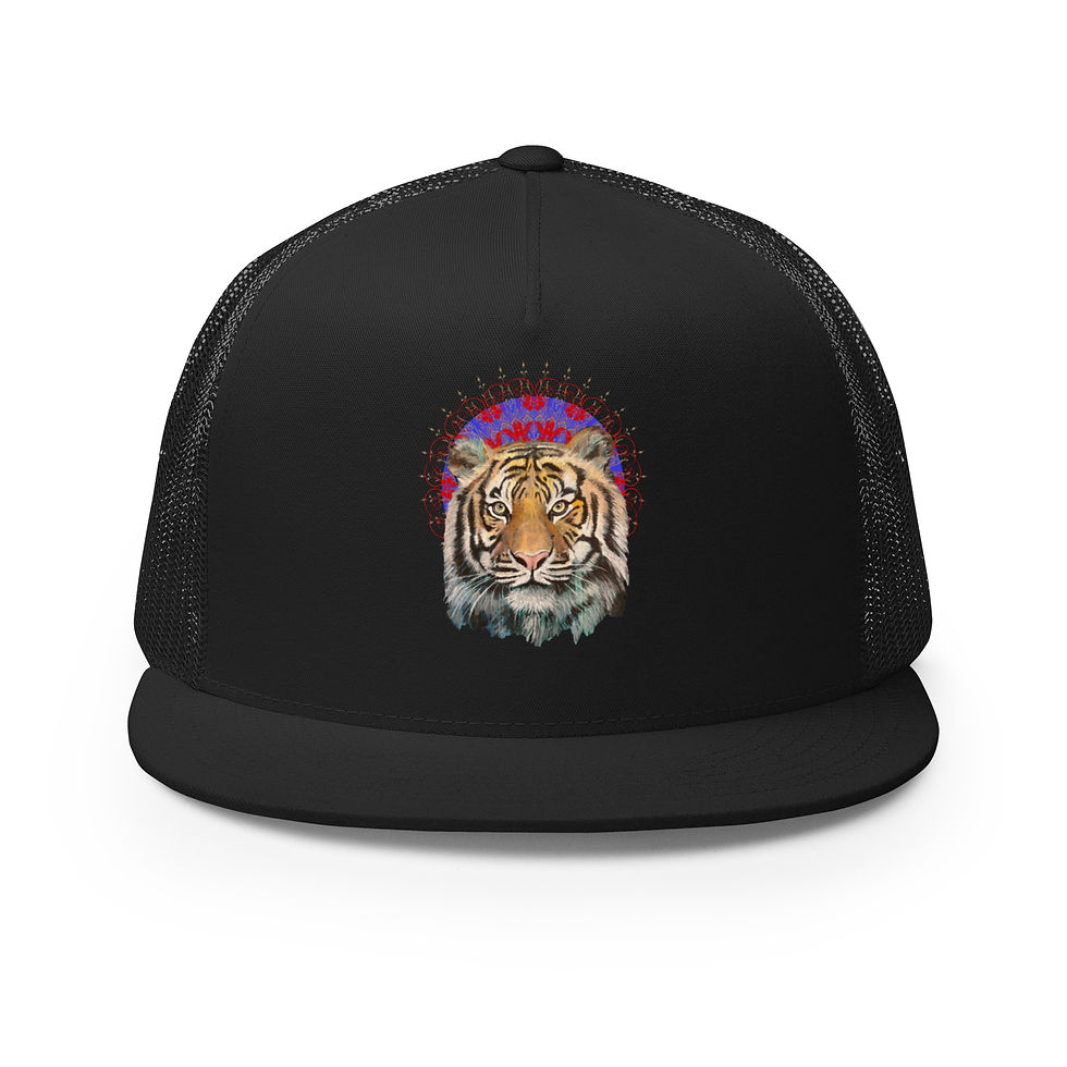 Thumbnail: Tiger Trucker Cap