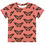 Thumbnail: Red Butterfly Kids cotton crew neck t-shirt