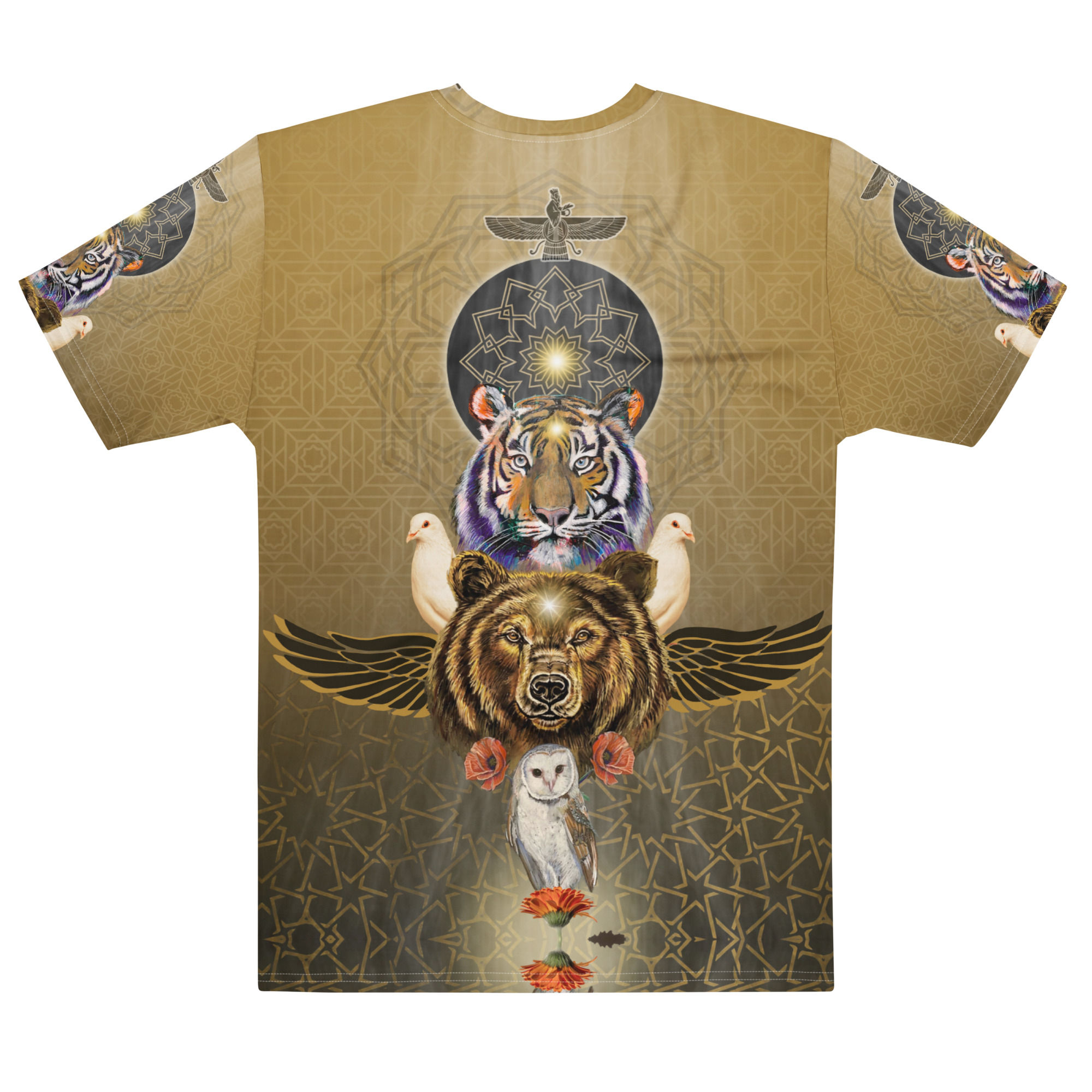 Faravahar cotton crew neck t-shirt