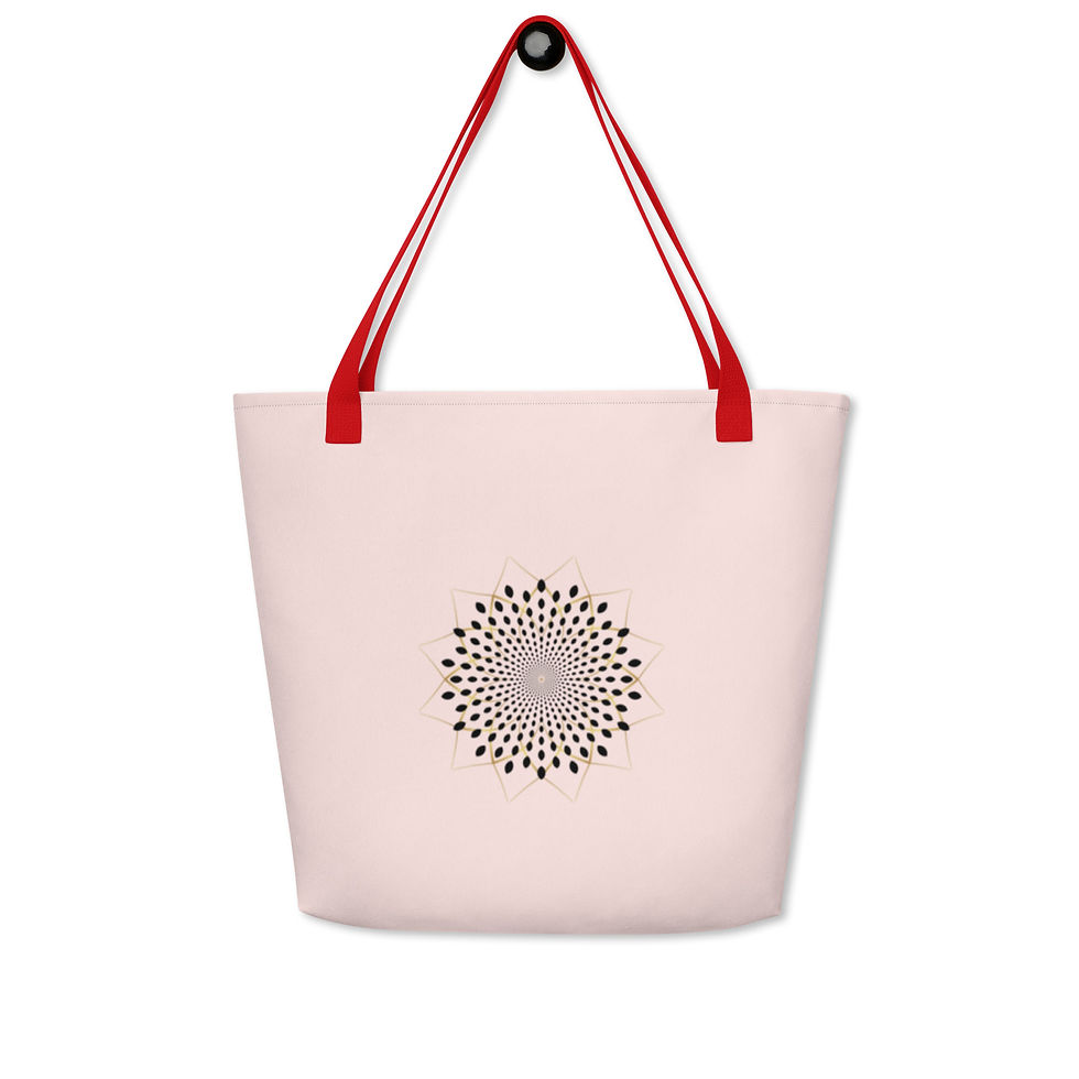 Thumbnail: Seed of Life Large Tote Bag