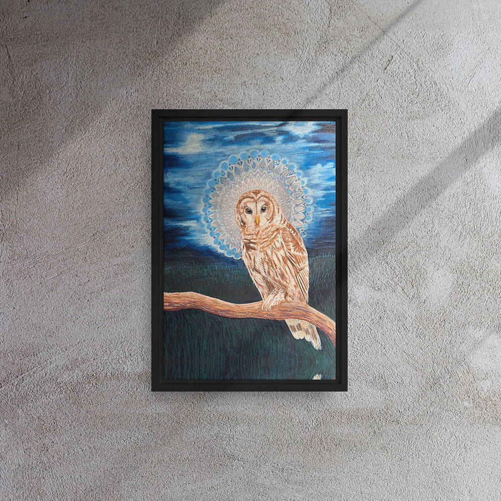 Thumbnail: Framed canvas
