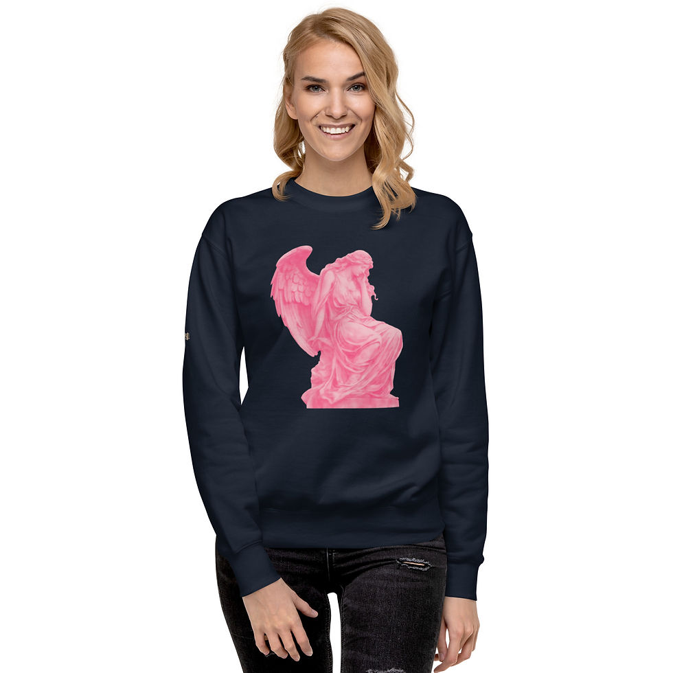 Thumbnail: Angel Unisex Premium Sweatshirt