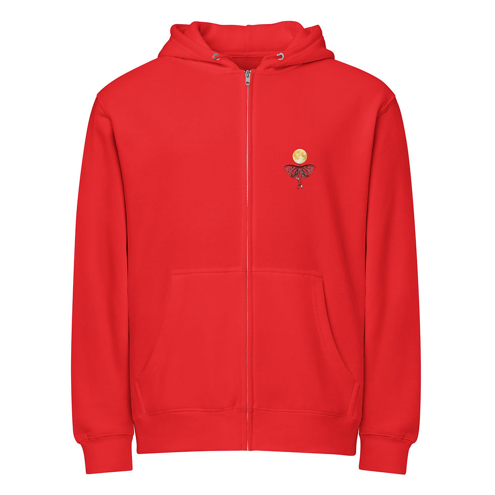 Thumbnail: Mandala Moon full zip hoodie