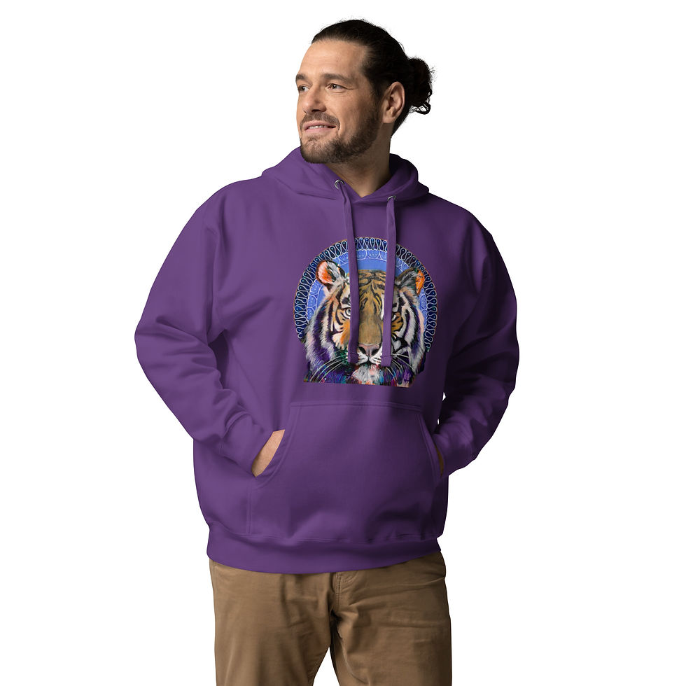 Thumbnail: Tiger Series No.2 Unisex Hoodie