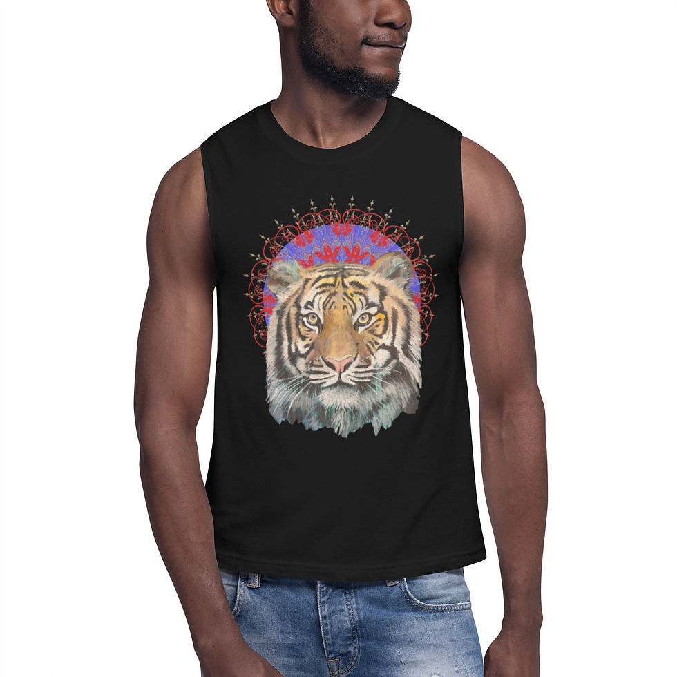 Thumbnail: Tiger tank Muscle Shirt