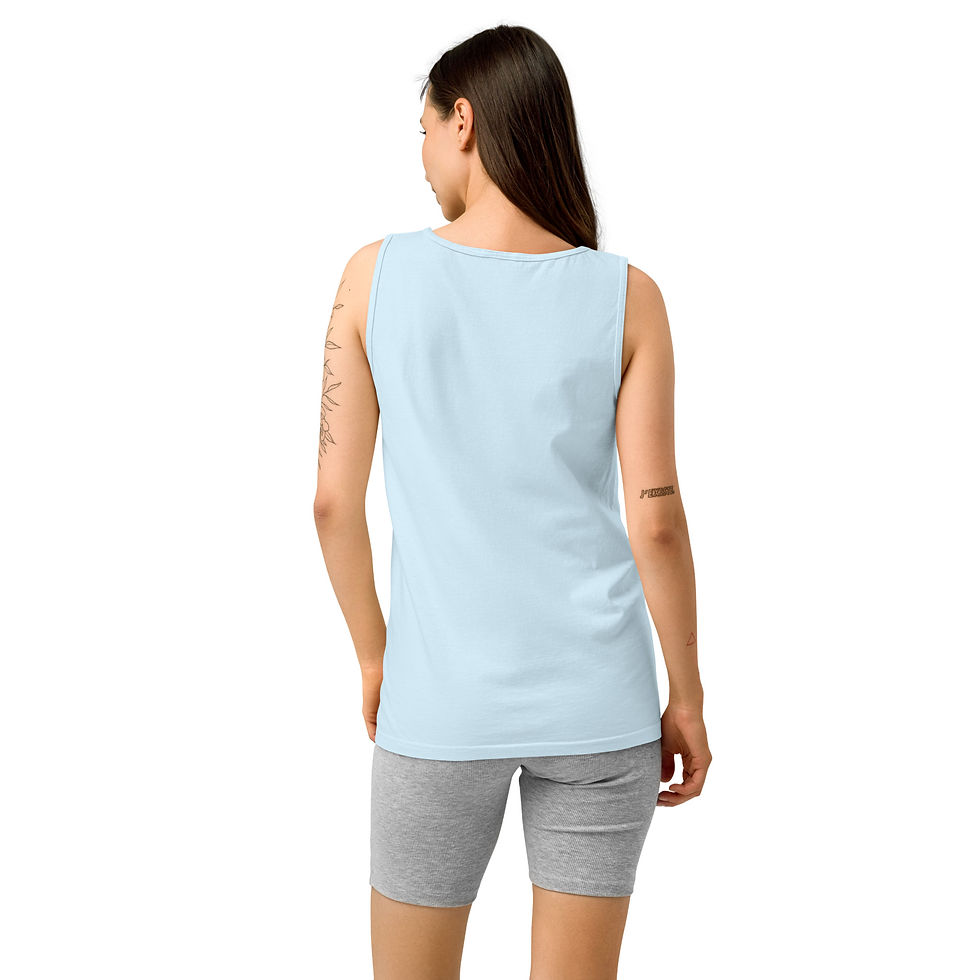 Thumbnail: Moon Totem garment-dyed cotton tank top
