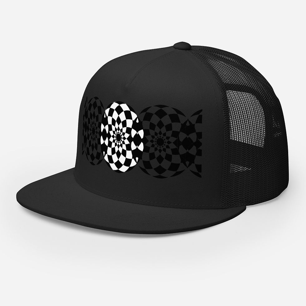 Thumbnail: Op Art Trucker Cap