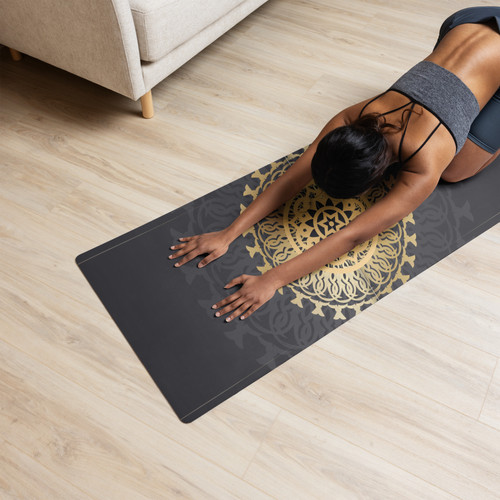 Moving Frequencies Yoga mat | Jennifer Nowzaradan