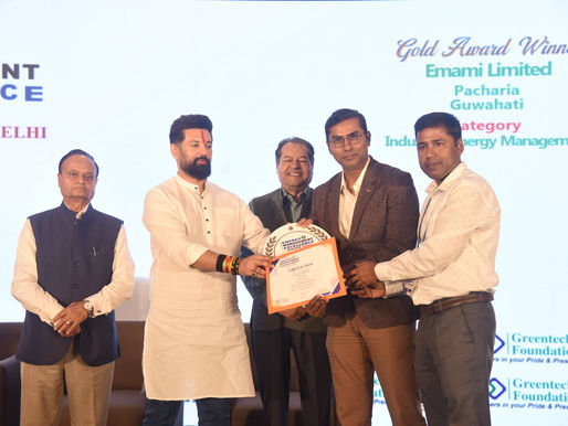 🏆 CELEBRATING EXCELLENCE: Emami Limited Strikes Gold at Greentech Awards 2026!