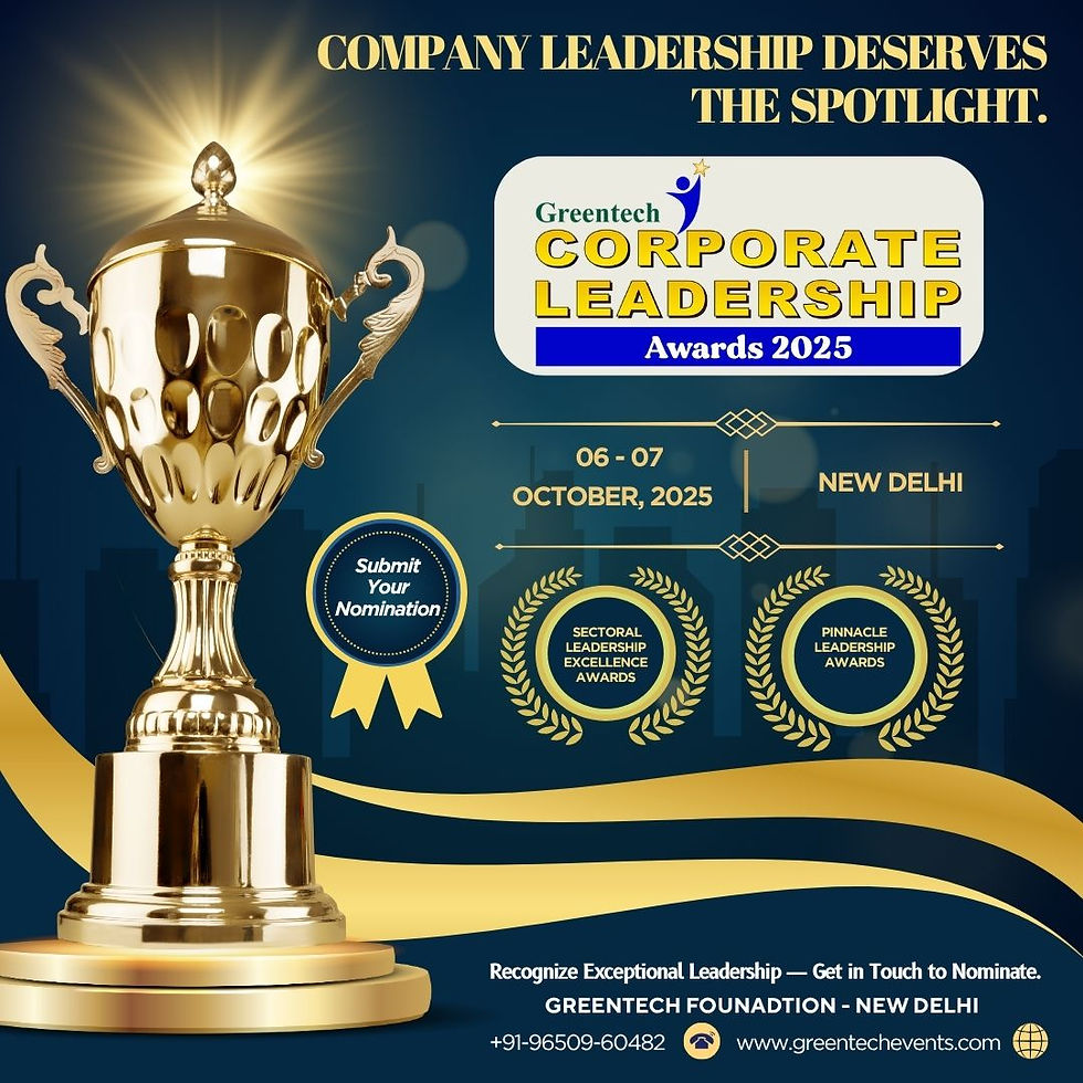 Greentech Corporate Leadership Awards 2025