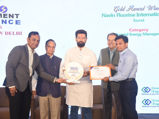 🏆 CELEBRATING EXCELLENCE: Navin Fluorine International Ltd. Strikes Gold at Greentech Awards 2026!
