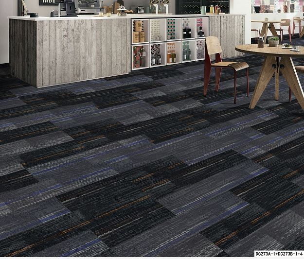 different carpet tile mix and match styles for office