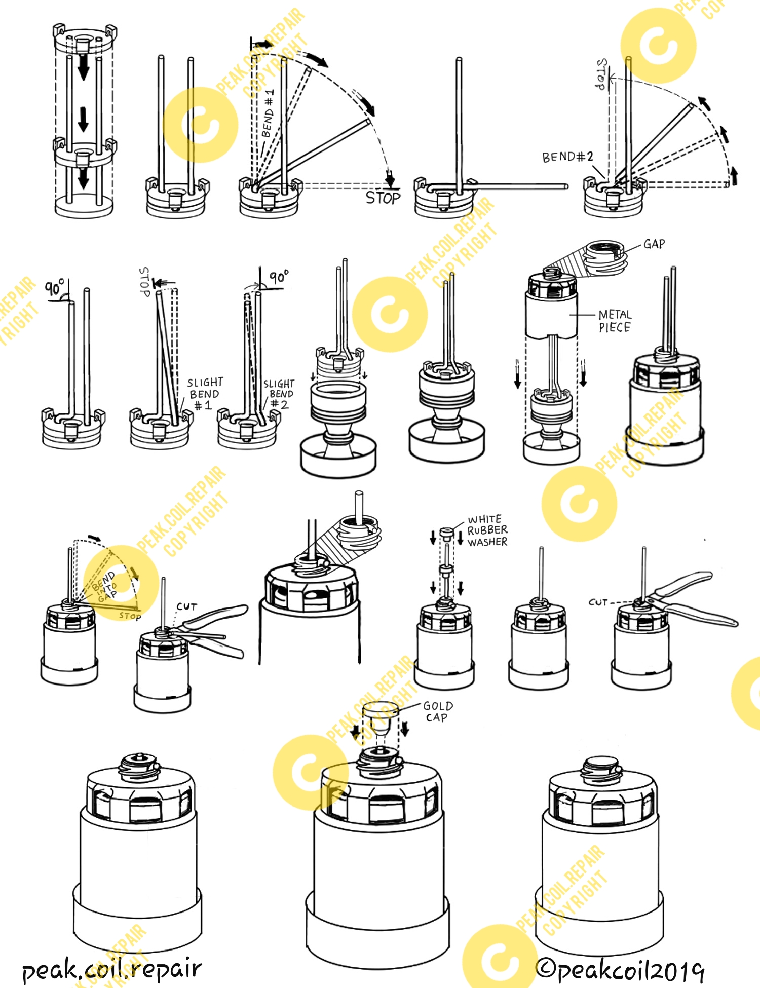 Puffco Peak Atomizer Rebuild Tutorial 