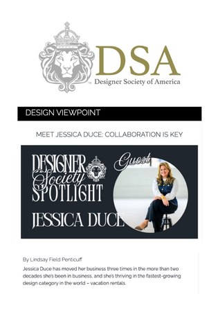 Designer Society of America - Meet Jessica Duce: Collaboration is Key