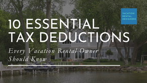 10 Essential Tax Deductions Every Vacation Rental Owner Should Know