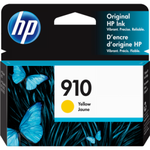 hp ink cartridge 910 yellow