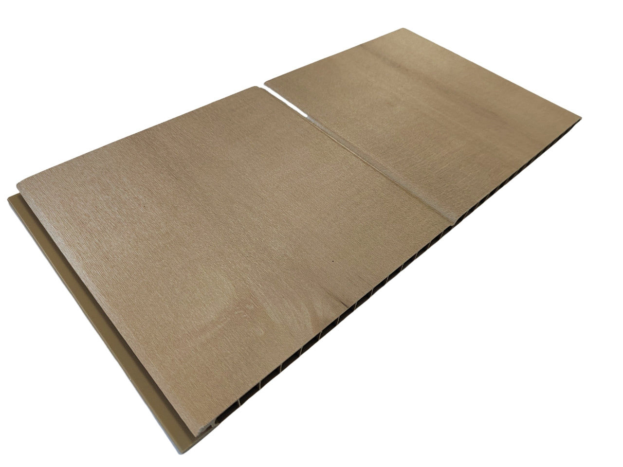 PVC VJ Wall & Ceiling Lining Board - Light Oak - 300x9mm 2.7m