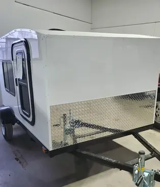 Aluminium Checker Plate Application Example-Trailers