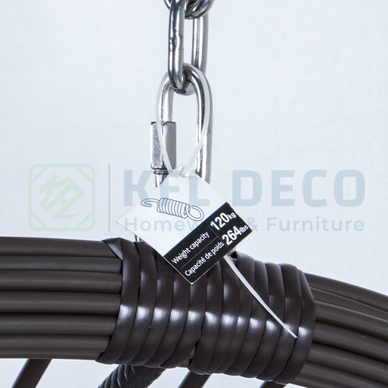 Thumbnail: Deluxe Double Seat Swing Chair