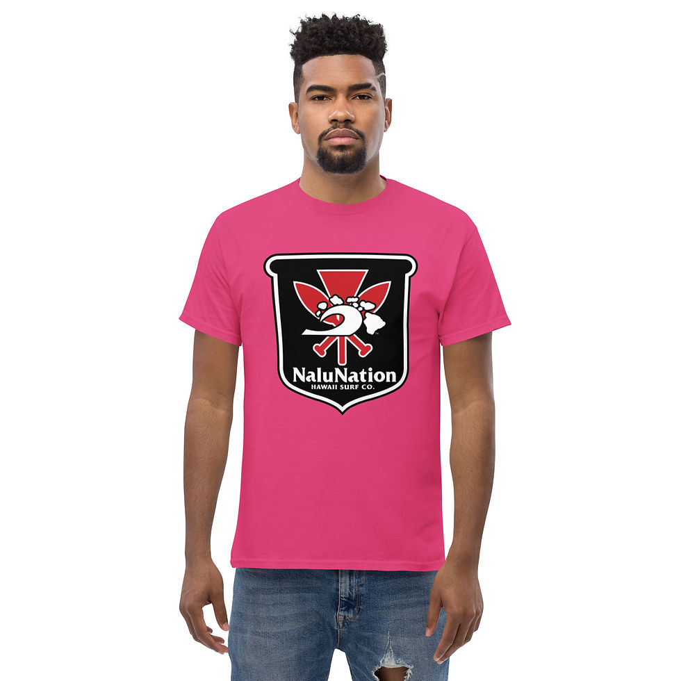 Thumbnail: NaluNation by Hawaii Surf Co. Logo Unisex classic tee