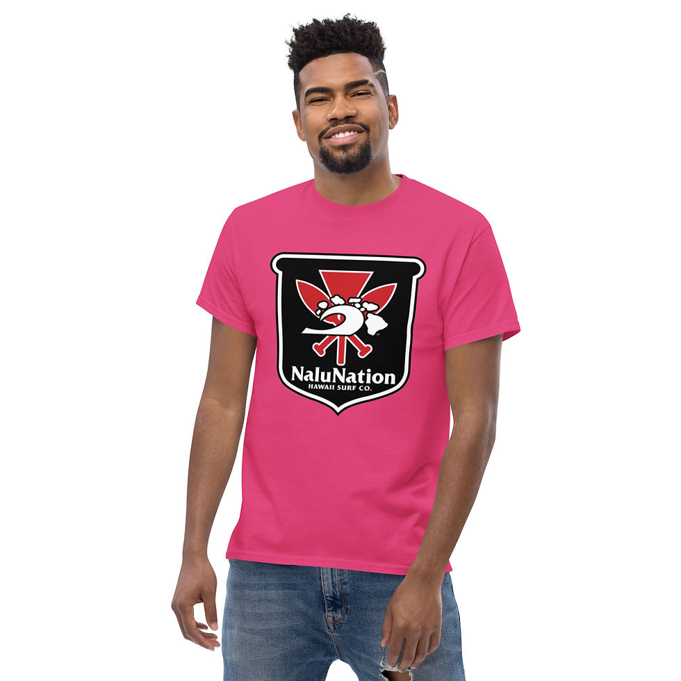 Thumbnail: NaluNation by Hawaii Surf Co. Logo Unisex classic tee