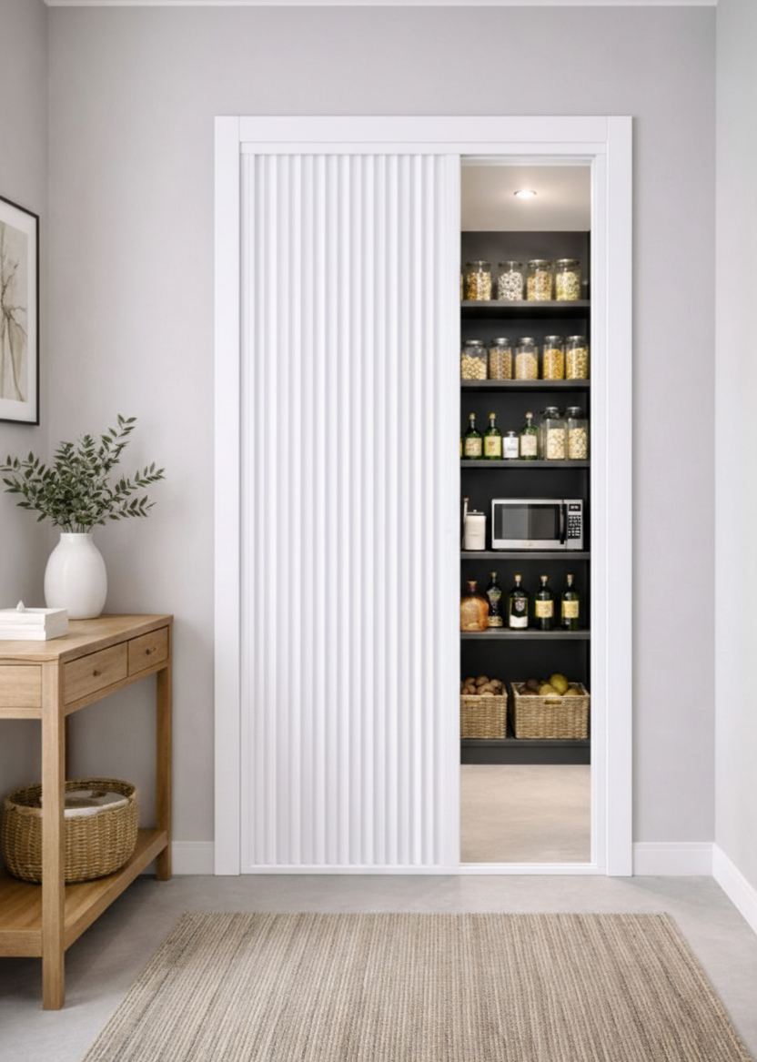 Premium Seri Kapı Seperatörü - Estetik Akordiyon Plise Perdesi 0-100cm X 0-230cm