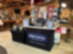 Mobile Bar set up for an event