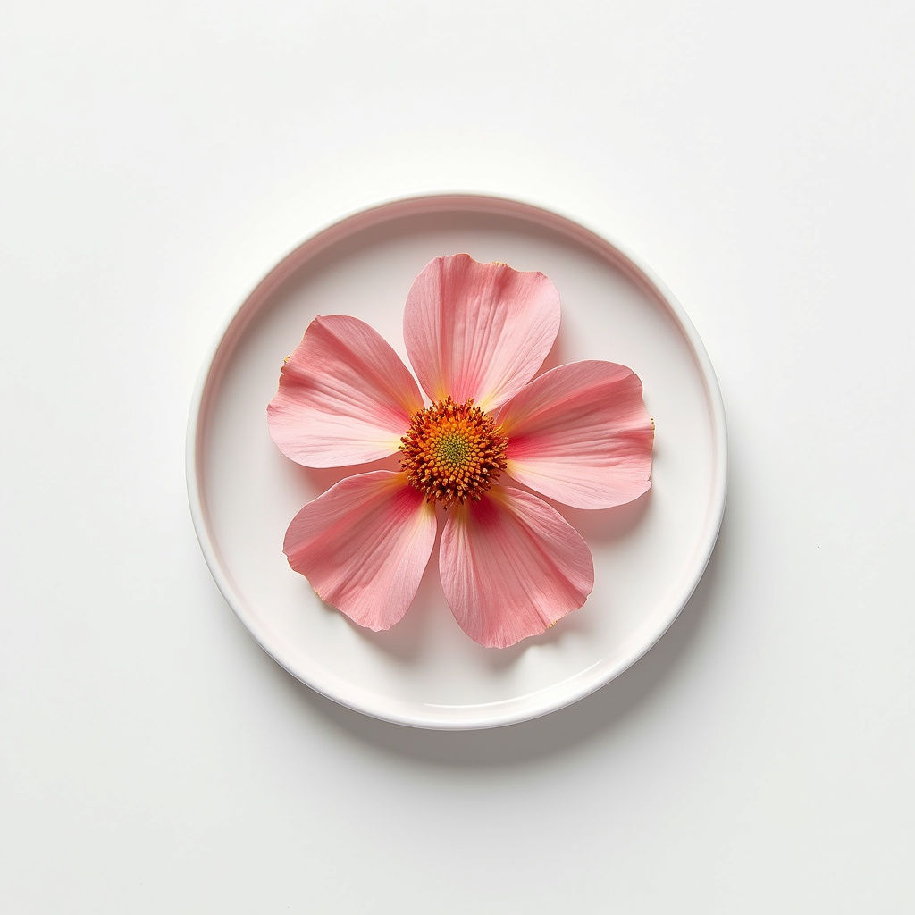 Floral Resin Coaster