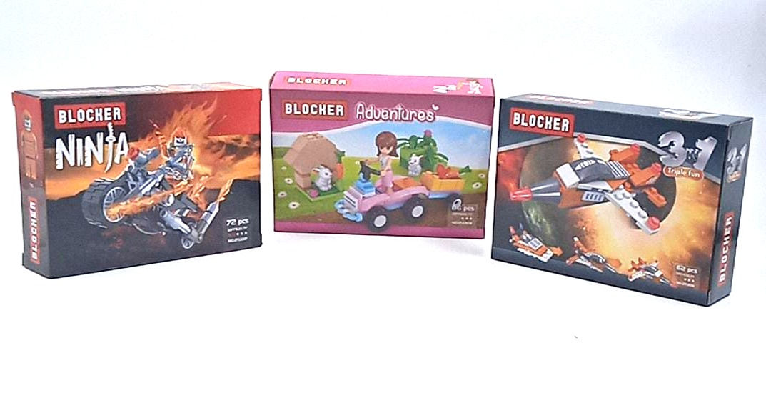 בלוקר קטן-משחק הרכבה