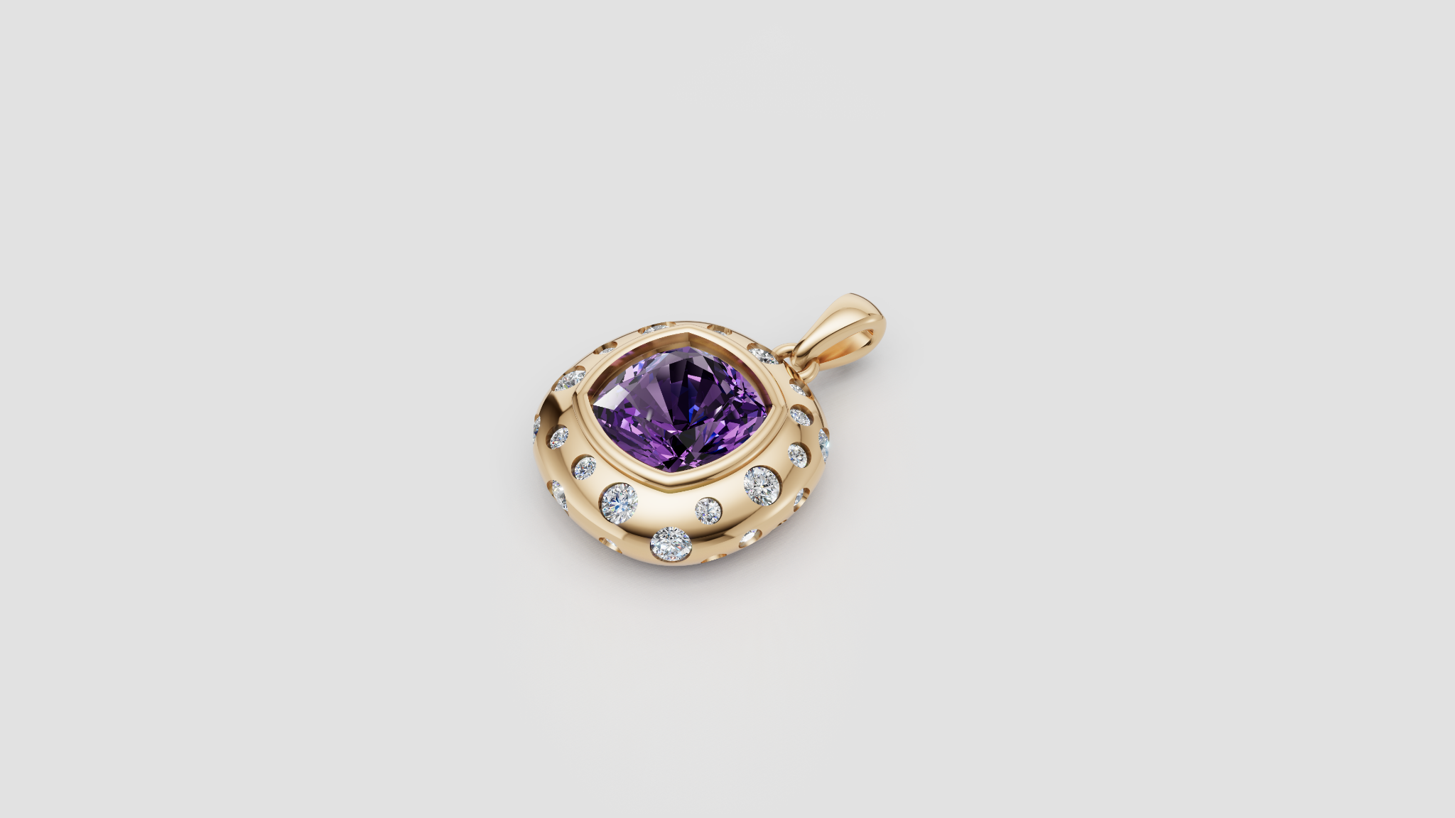 Royal Bezel Pendant