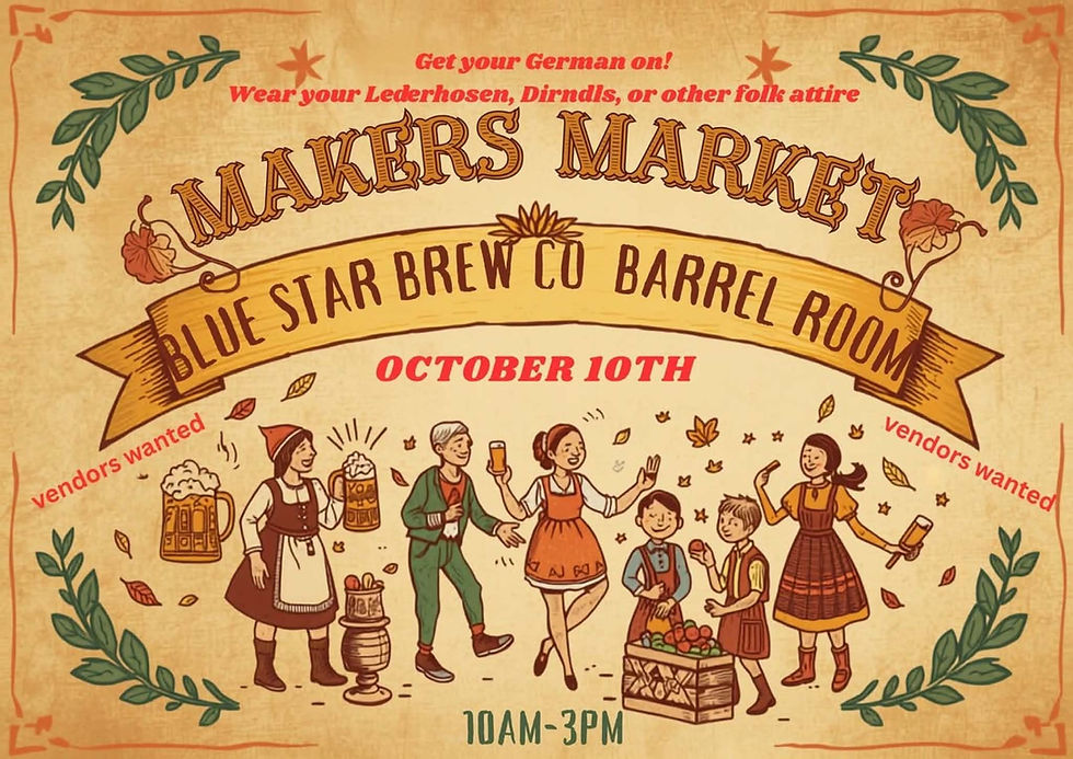 Makers Market at Blue Star Brewing Co.