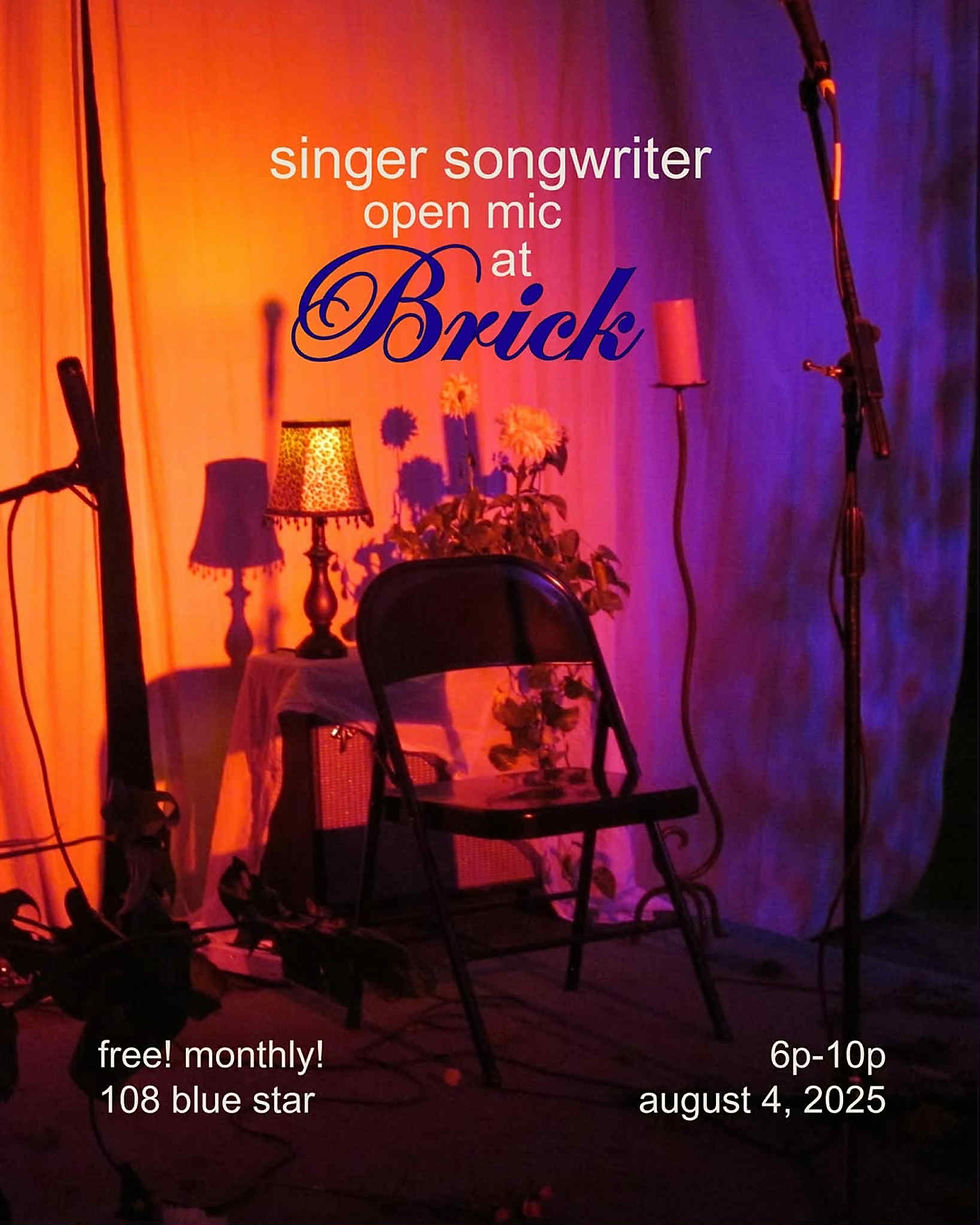 Singer Songwriter Open Mic at Brick